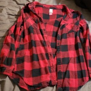 Red and black flannel